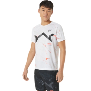 A-I-Mドライグラフィック半袖シャツ | ブリリアントホワイト | メンズ