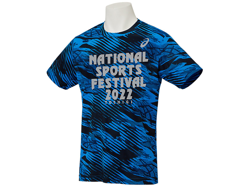 2022年とちぎ国体記念Tシャツ | エレクトリックブルー×Pブラック 