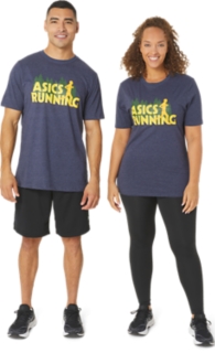 Asics running hot sale tee