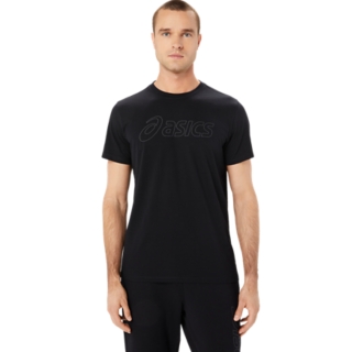 T shirt asics sales nera