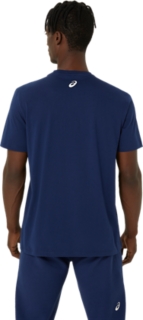 Asics t shirt argent on sale