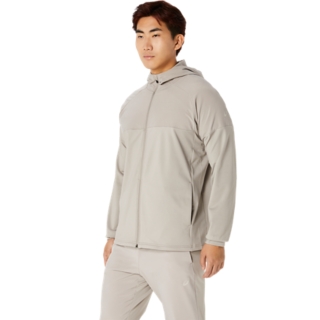 KNIT JERSEY FULL ZIP HOODIE, Image 3 of 9