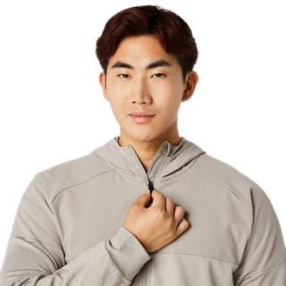 KNIT JERSEY FULL ZIP HOODIE, Image 4 of 9