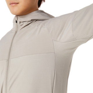 KNIT JERSEY FULL ZIP HOODIE, Image 8 of 9