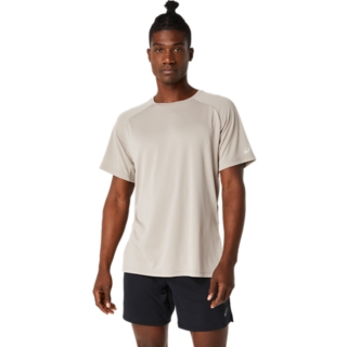 VENTED MESH KNIT SHORT SLEEVED TOP, Image 1 of 7