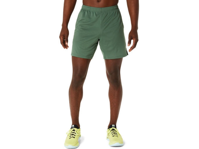 VENTED MESH 7IN KNIT SHORTS | Serpentine Green - ASICS