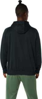 BRUSHED FLEECE PULLOVER HOODIE, Performance Black, Hoodies & Sweatshirts