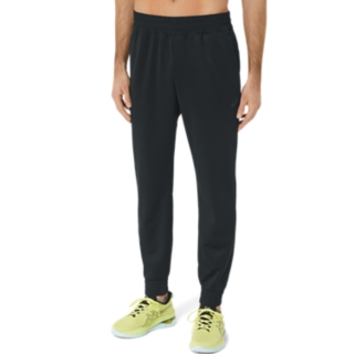 BRUSHED FLEECE PANTS | Performance Black | Pants & Tights | ASICS