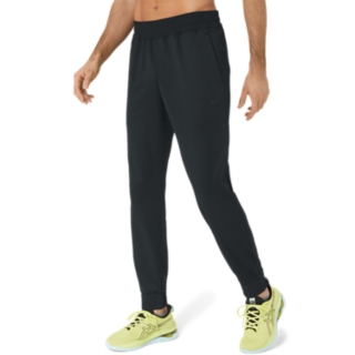 BRUSHED FLEECE PANTS, Performance Black, Pants & Tights