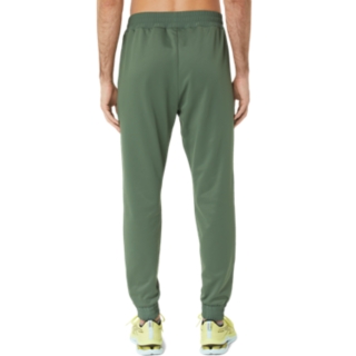 BRUSHED FLEECE PANTS, Serpentine Green