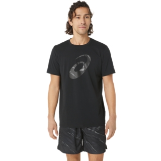 Men's SEASONAL GRAPHIC TEE | Performance Black | Short Sleeved Tops ...