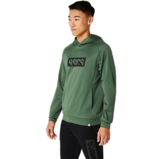 アシックスヘックスグラフィックフリースプルオーバーフーディー、画像 3 / 10