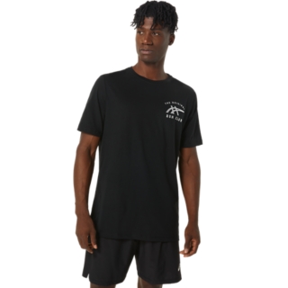 Asics Core Knit Men's Running T-Shirt - Performance Black