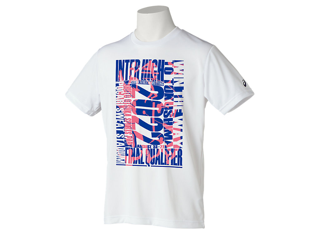 総体陸上予選 記念大会Tシャツ | ホワイト | メンズ Tシャツ・ポロシャツ【ASICS公式通販】