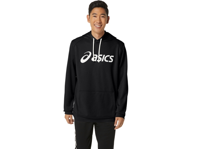 asics men's pull over warmup hood training clothes 2031a617