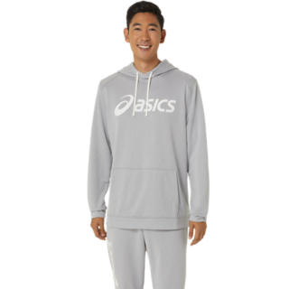 Asics zip hot sale hoodie