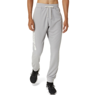 So High Waisted French Terry Sweatpants in Heather Grey