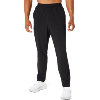 ASICS SPIRAL EMBROIDERY WOVEN PANTS | Men | Performance Black | Mens ...