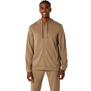 Asics full zip hoodie on sale