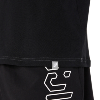 Image 5 of 7 of Men's Performance Black ASICS HEX GRAPHIC COTTON BLEND SHORT SLEEVED TEE Mens Short Sleeved Tops
