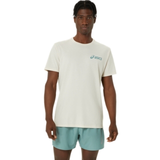 ASICS CHEST LOGO SS TEE Men Birch Celadon Camisetas de manga corta para hombre ASICS ES