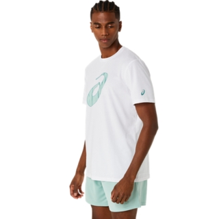 SEASONAL LOGO GRAPHIC SHORT SLEEVE TOP, Image 3 of 6