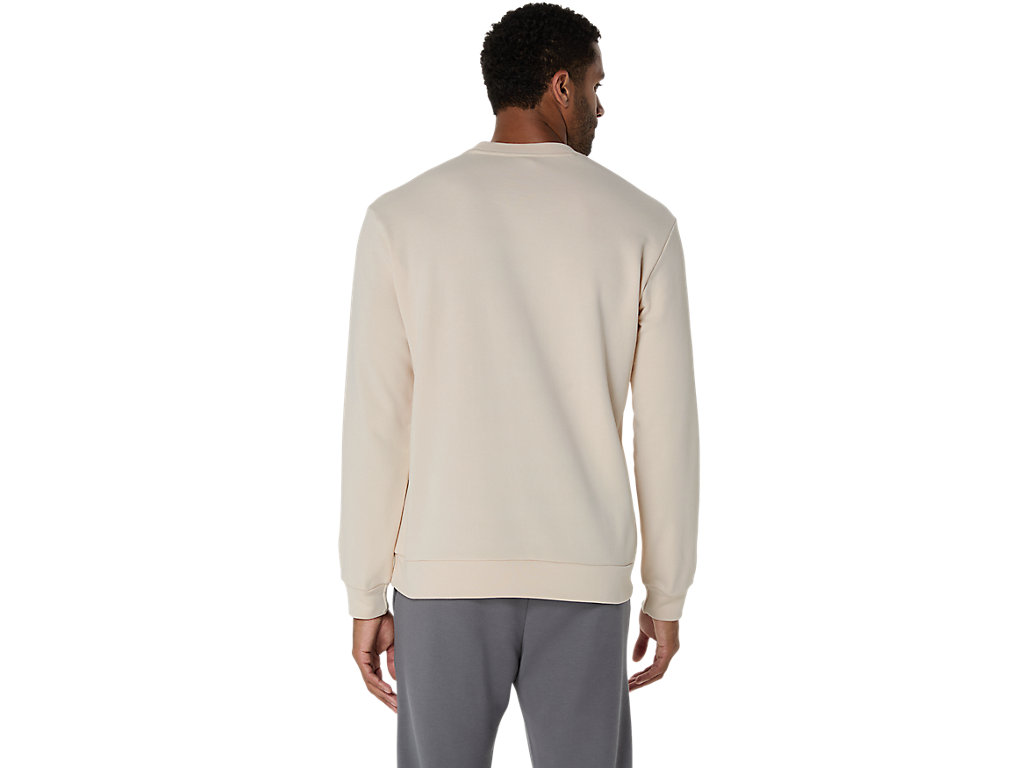 SWEAT CREW NECK TOP | Oatmeal | Hoodies & Sweatshirts | ASICS SWEAT CREW NECK TOP | Oatmeal | Hoodies & Sweatshirts | ASICS
