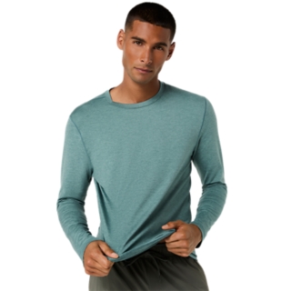REFINED TEXTURE LONG SLEEVE TOP, Image 6 of 7