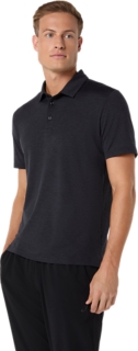 REFINED TEXTURE SHORT SLEEVE POLO-SHIRT, Image 3 of 7