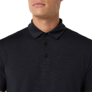 REFINED TEXTURE SHORT SLEEVE POLO-SHIRT, Image 4 of 7