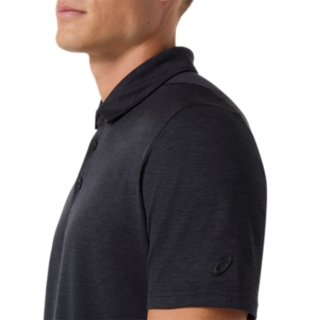 REFINED TEXTURE SHORT SLEEVE POLO-SHIRT, Image 5 of 7
