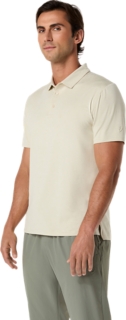 REFINED TEXTURE SHORT SLEEVE POLO-SHIRT, Image 3 of 8