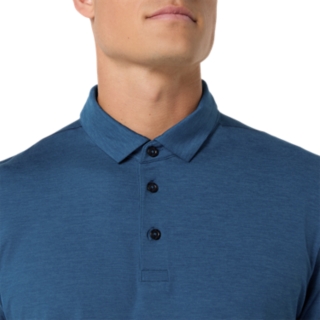 REFINED TEXTURE SHORT SLEEVE POLO-SHIRT, Image 4 of 7