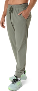 COMFORT CORE STRETCH WOVEN PANT, Lichen Green 3