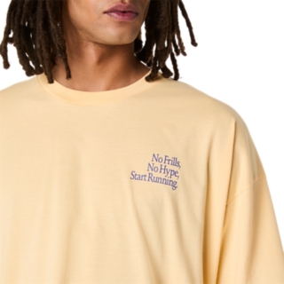 รูปภาพ 4 จาก 7 ถึง ผู้ชาย LIGHT ORANGE RUNNER MESSAGE GRAPHIC RELAXED TEE Men Tops