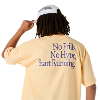 รูปภาพ 5 จาก 7 ถึง ผู้ชาย LIGHT ORANGE RUNNER MESSAGE GRAPHIC RELAXED TEE Men Tops