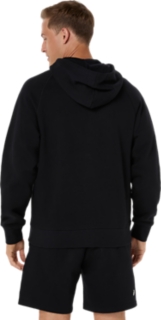 ASICS LOGO FLEECE FULL ZIP HOODIE, Image 2 of 9