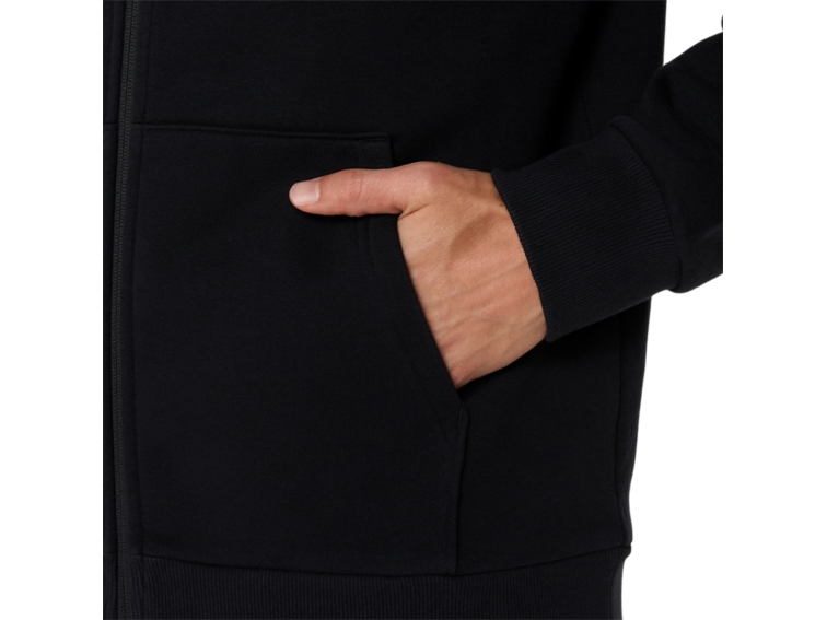 ASICS LOGO FLEECE FULL ZIP HOODIE thumbnail