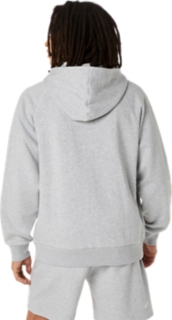 ASICS LOGO FLEECE FULL ZIP HOODIE, Image 2 of 9