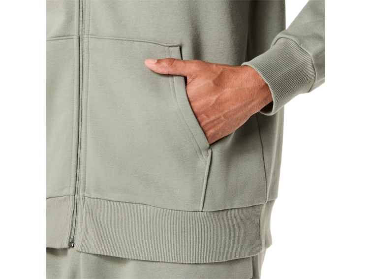 ASICS LOGO FLEECE FULL ZIP HOODIE thumbnail