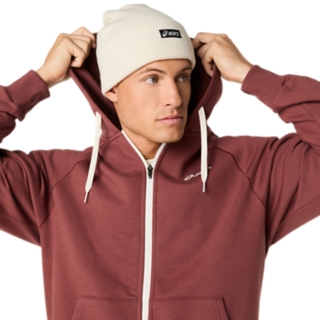 ASICS LOGO FLEECE FULL ZIP HOODIE, Image 7 sur 8