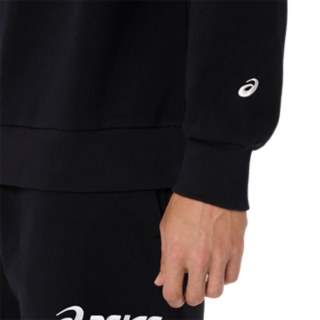 ASICS LOGO FLEECE CREW-NECK TOP, Image 5 of 6