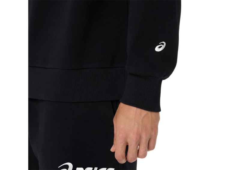 ASICS LOGO FLEECE CREW-NECK TOP thumbnail