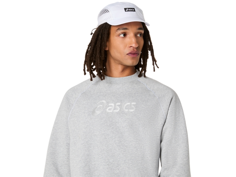 ASICS LOGO FLEECE CREW-NECK TOP thumbnail