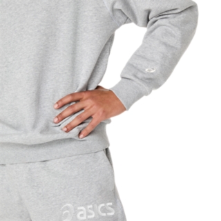 ASICS LOGO FLEECE CREW-NECK TOP, Image 5 of 8