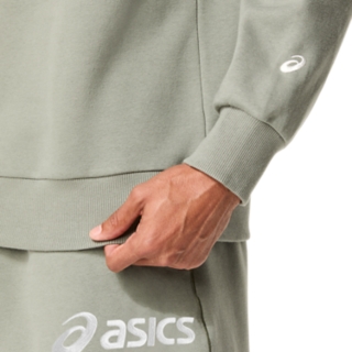 ASICS LOGO FLEECE CREW-NECK TOP, Image 5 of 7