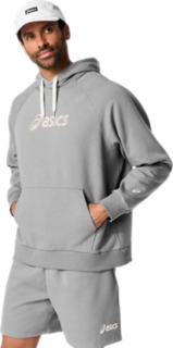 ASICS LOGO FLEECE HOODIE, Image 3 of 8