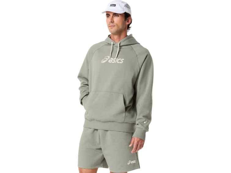 ASICS LOGO FLEECE HOODIE thumbnail