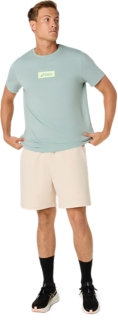 รูปภาพ 6 จาก 6 ถึง ผู้ชาย OCEAN HAZE ASICS CHEST LOGO TEE Men Tops