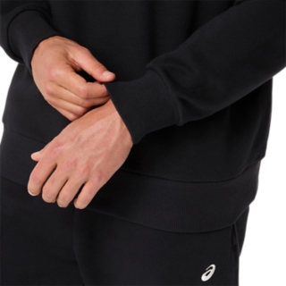 FLEECE CREW-NECK TOP RELAXED, Image 5 of 6